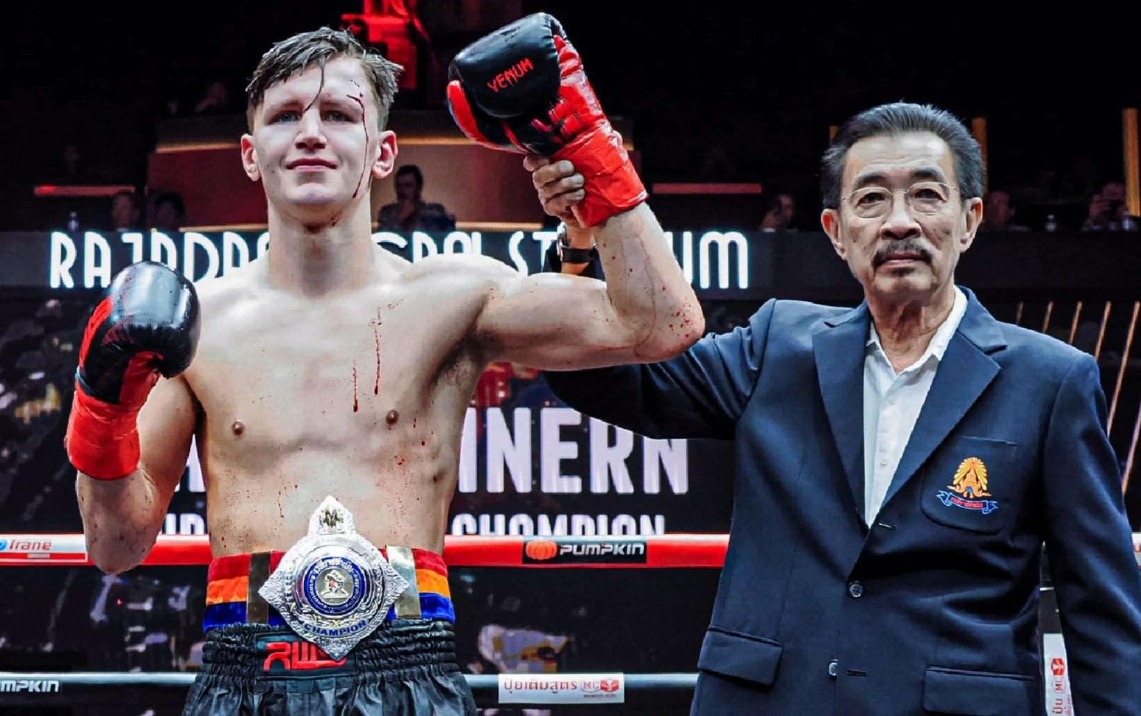 Joe Ryan Makes History as First Englishman to Capture Rajadamnern Stadium Middleweight Title