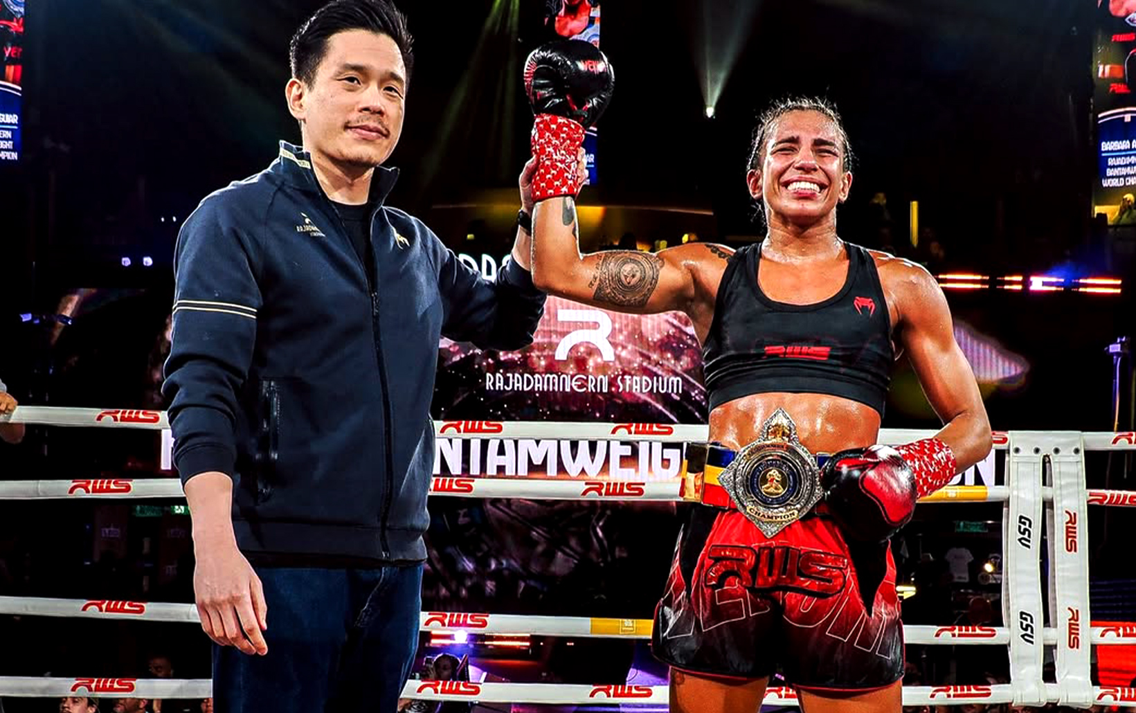 Barbara Aguiar Becomes 2x Rajadamnern Stadium Champion