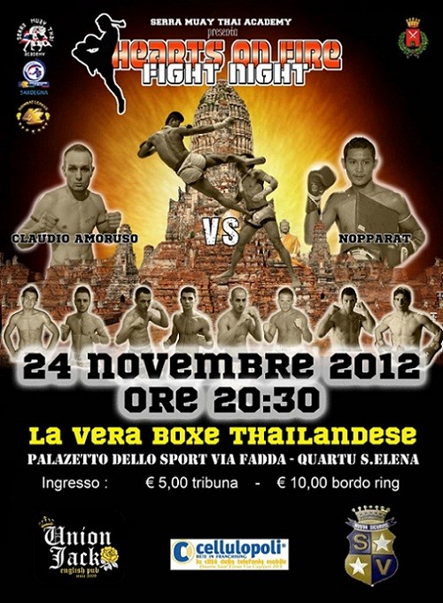 Hearts on Fire Fight Night poster