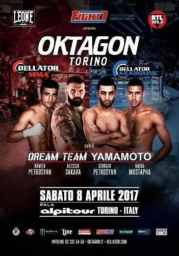 Oktagon Torino - Bellator Kickboxing 5 poster