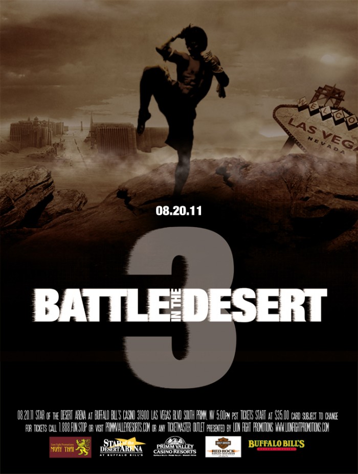 Battle in the Desert 3 poster