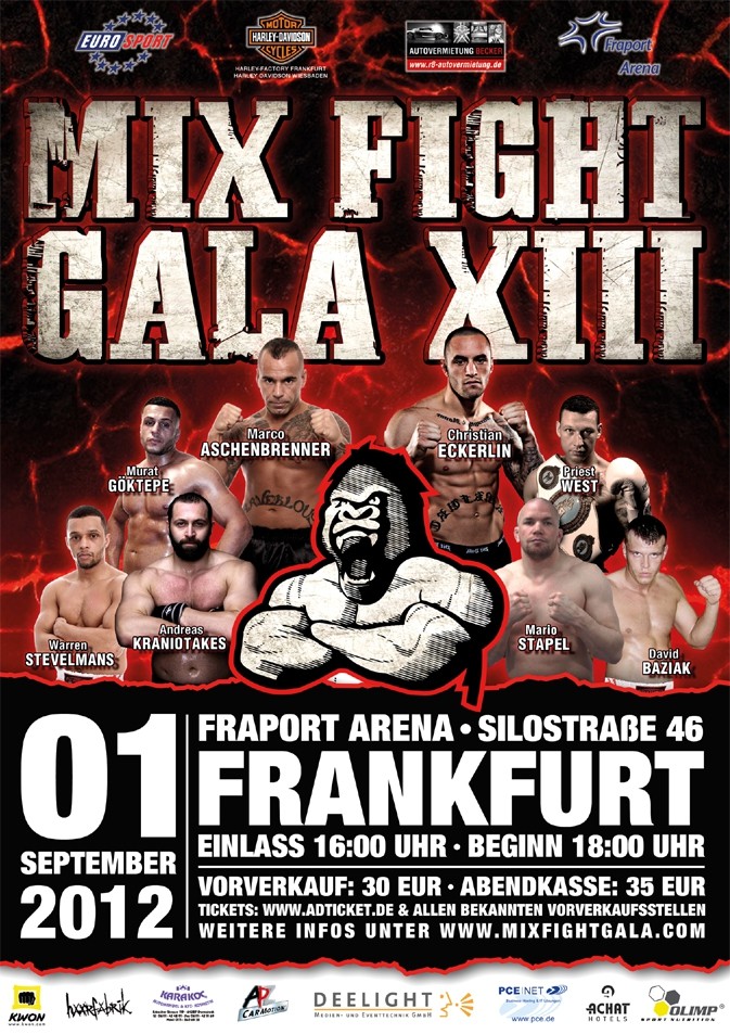 Mix Fight Gala XIII poster