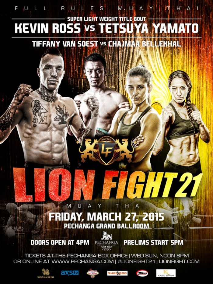 Lion Fight 21 poster