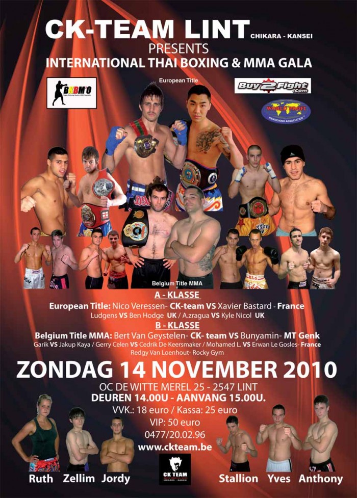 International Thai Boxing & MMA Gala poster