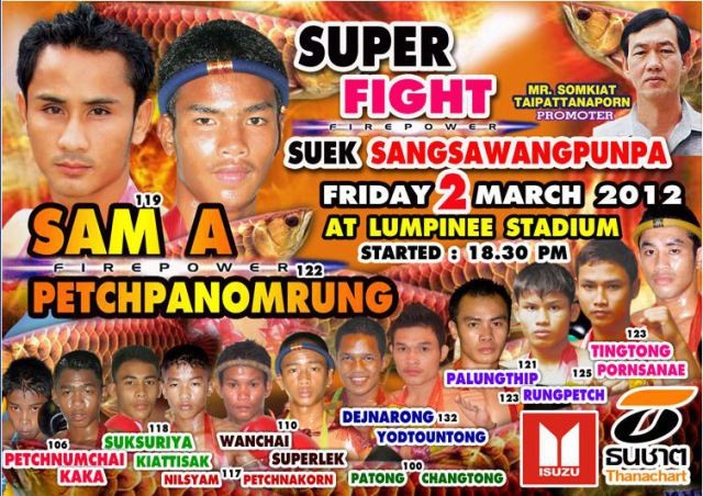 Suek Sangsawangpunpa (Lumpinee) poster