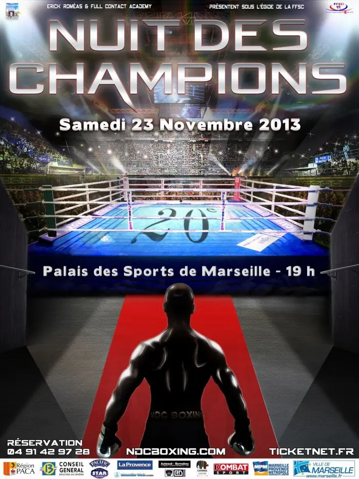 Nuit des Champions 2013 poster