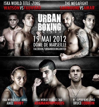 Urban Boxing United 2012 poster