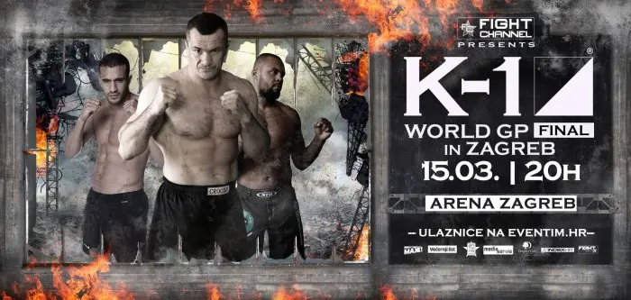 K-1 World GP Final in Zagreb poster