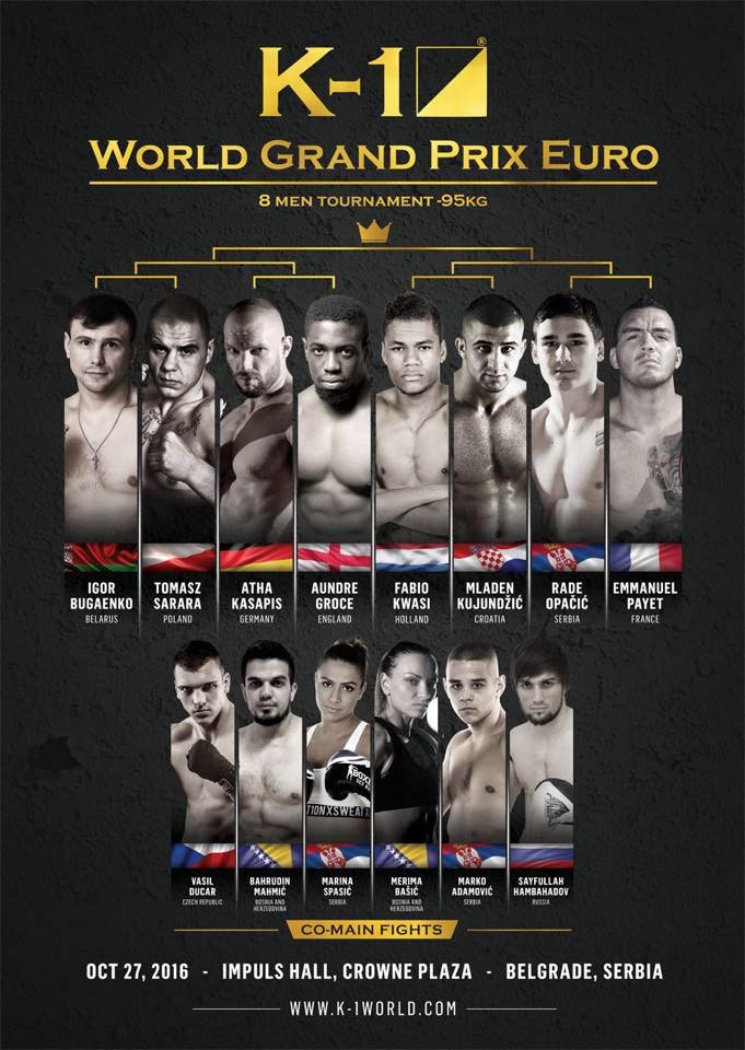 K1 World Grand Prix Euro poster