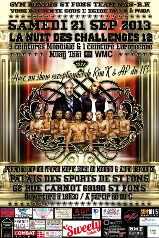 La Nuit Des Challenges 12 poster