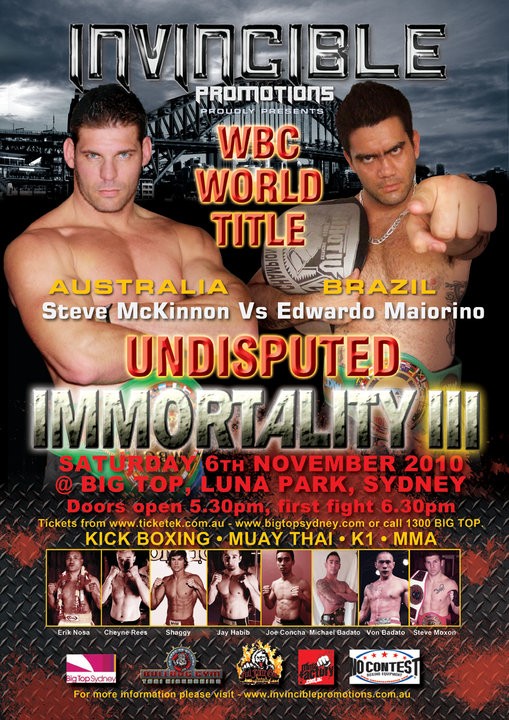 Undisputed Immortality III poster