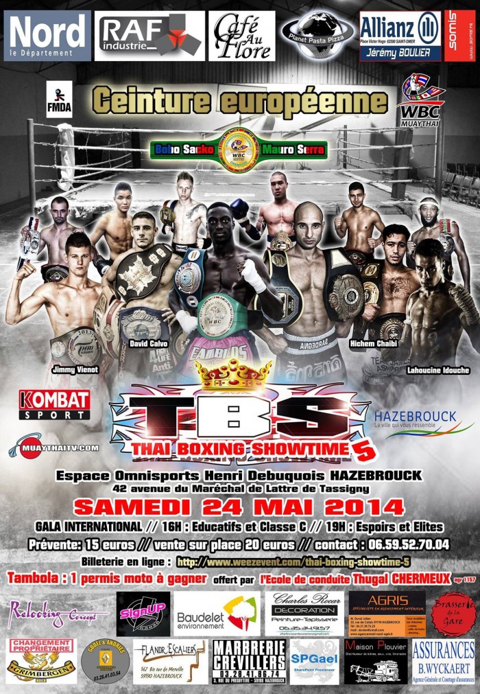 Thai Boxing Showtime 5 poster