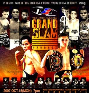 WMC I-1 World Muay Thai Grand Slam poster