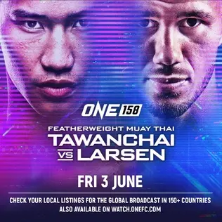 ONE 158 poster