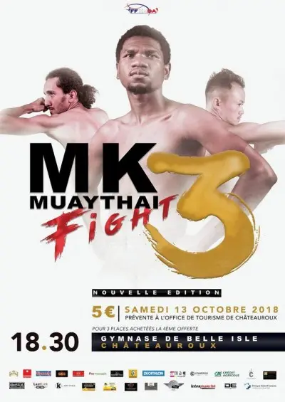 MK Muaythai Fight 3 poster
