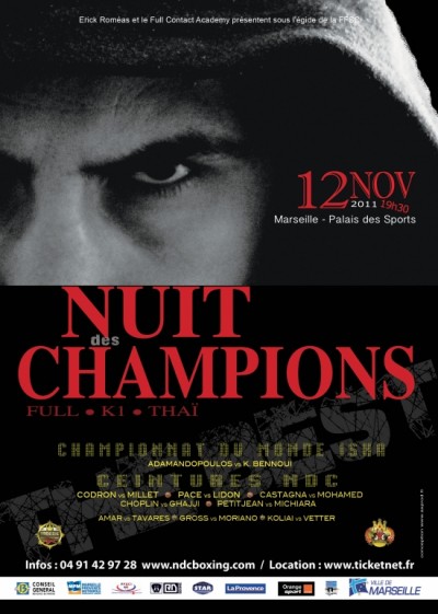 Nuit des Champions 2011
 poster
