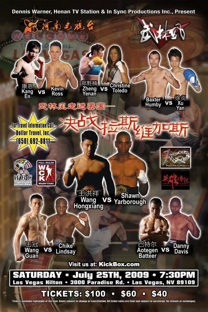 WCK Muaythai poster