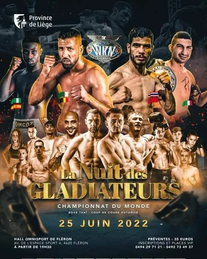 La Nuit des Gladiateurs poster