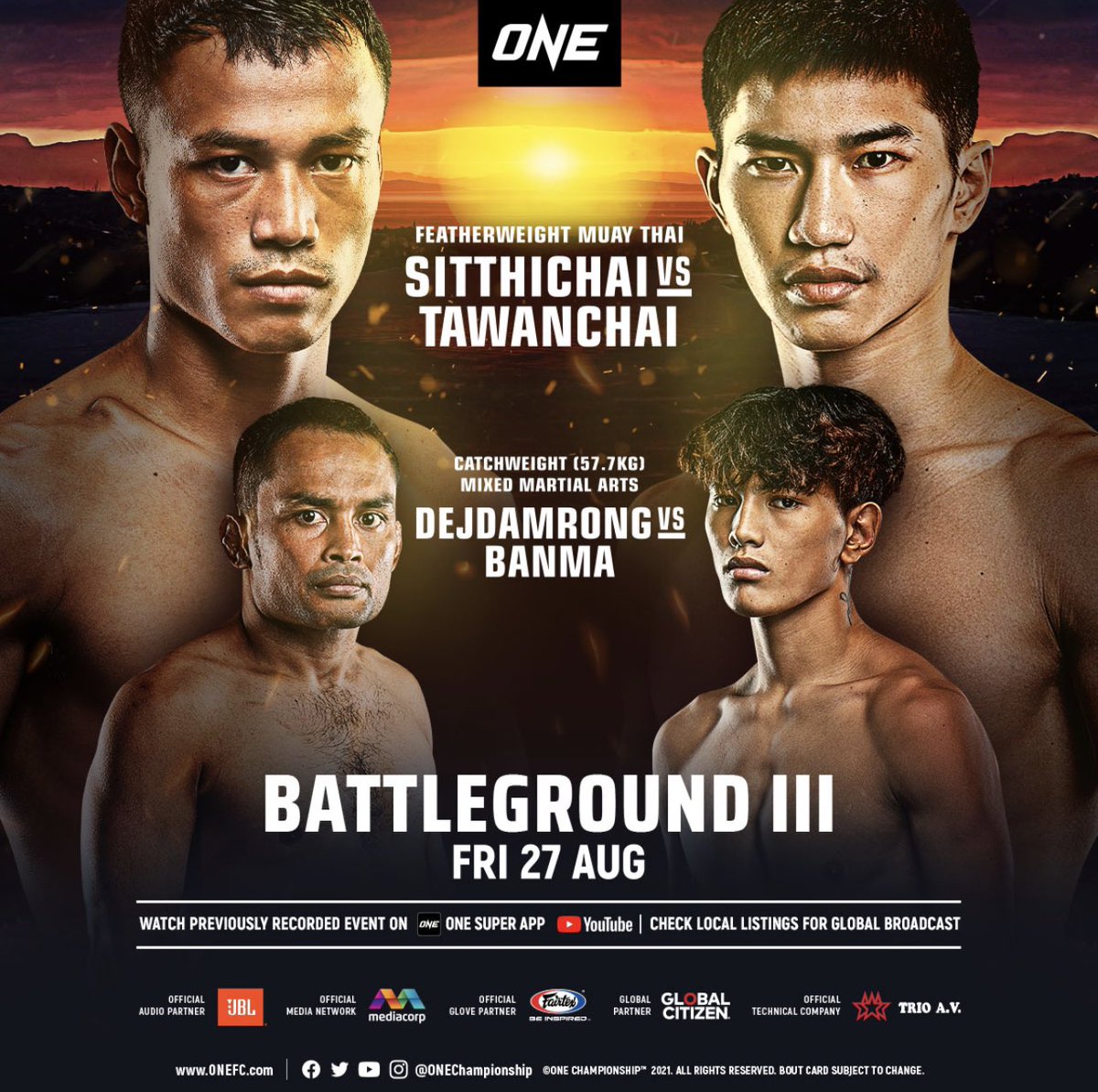 ONE - Battleground III poster