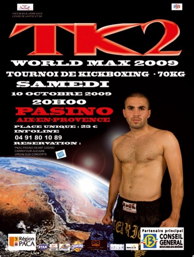 TK2 World Max 2009
 poster
