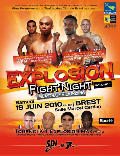 Explosion Fight Night Vol.1 poster