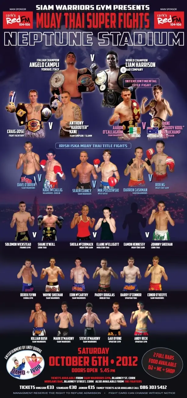 Muay Thai Super Fights poster