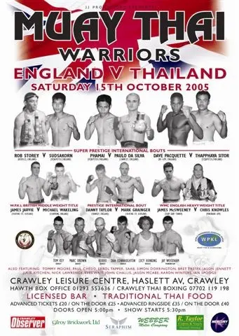 Muaythai Warriors poster