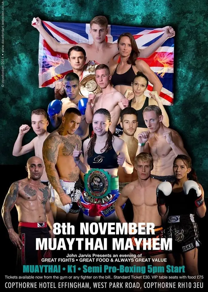 Muaythai Mayhem poster