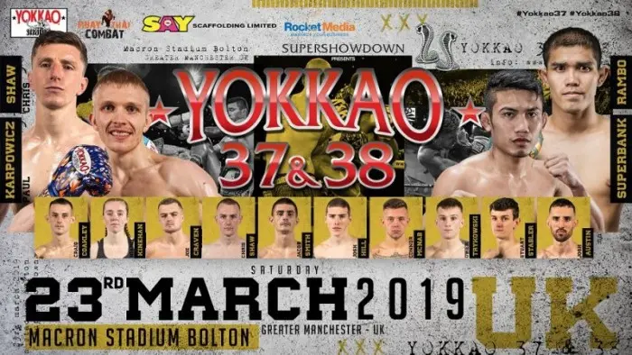 Yokkao 37 & 38 poster