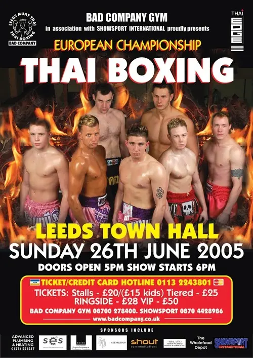 Thai Boxing poster