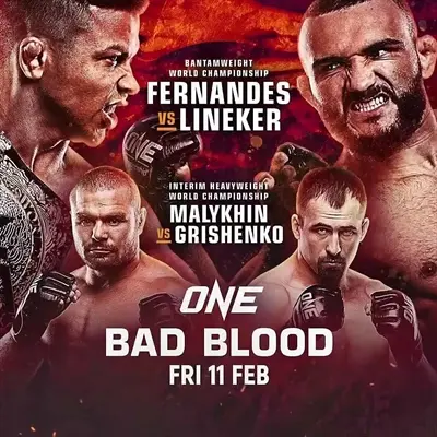 ONE - Bad Blood poster