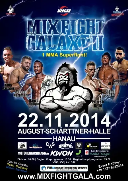 Mix Fight Gala XVII poster