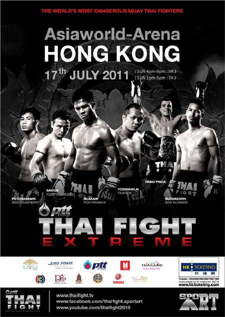 THAI FIGHT Extreme: Hong Kong poster