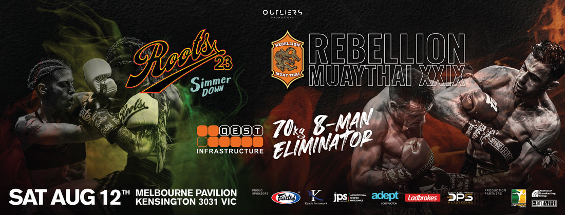 Roots Muaythai 23: Simmer Down poster