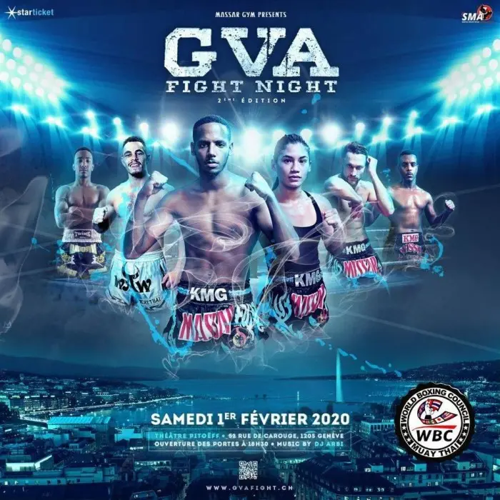 GVA Fight Night 2 poster