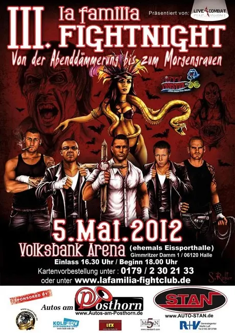 La Familia Fight Night III poster