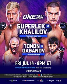 ONE Fight Night 12 poster