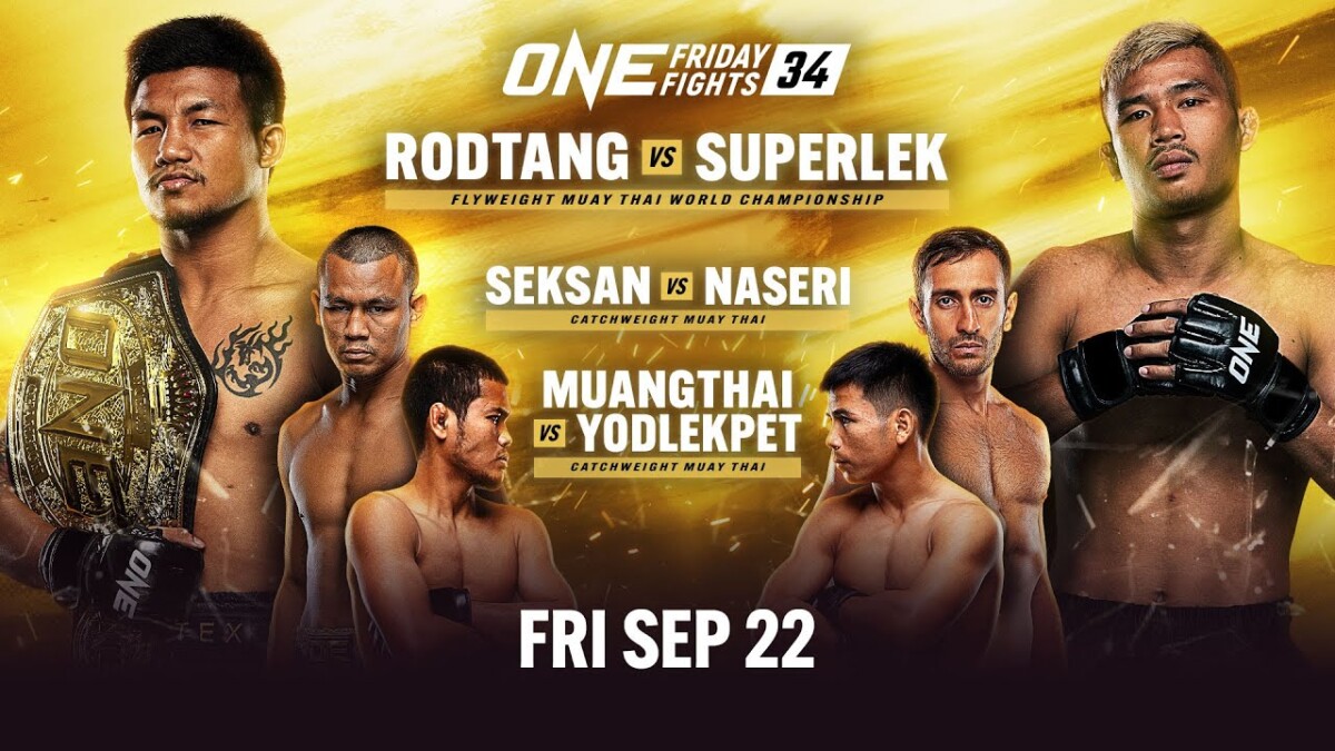 ONE Friday Fights 34 poster