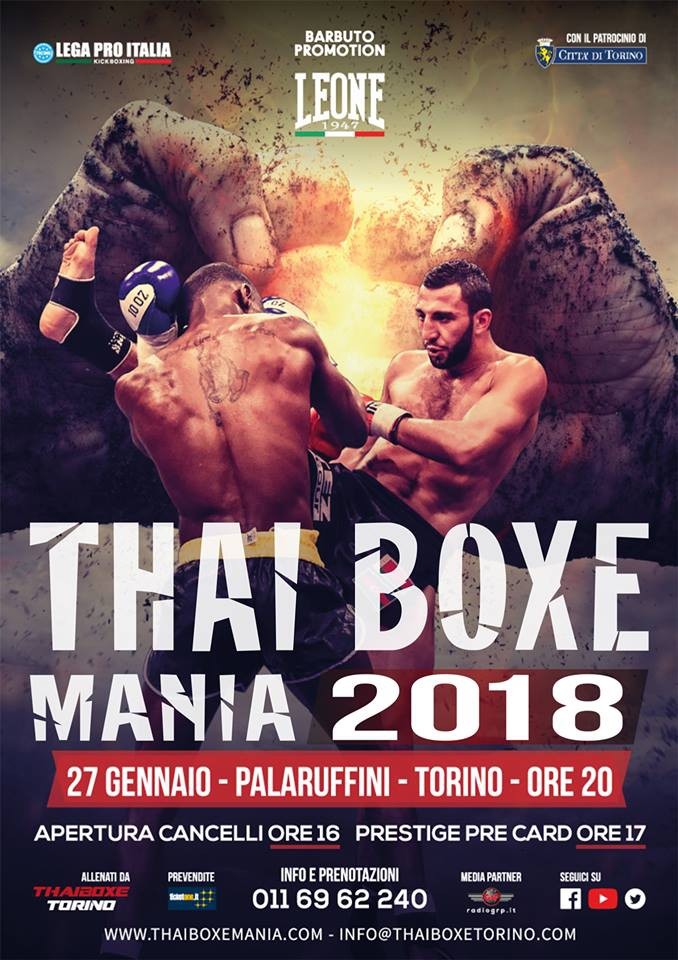 Thai Boxe Mania 2018 poster