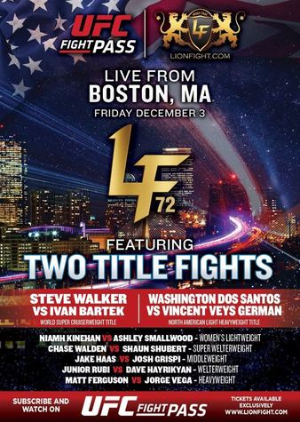 Lion Fight 72 poster