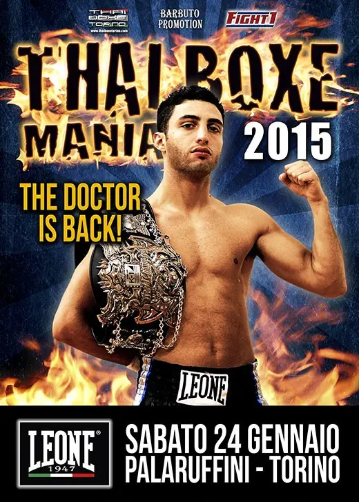 Thai Boxe Mania 2015 poster