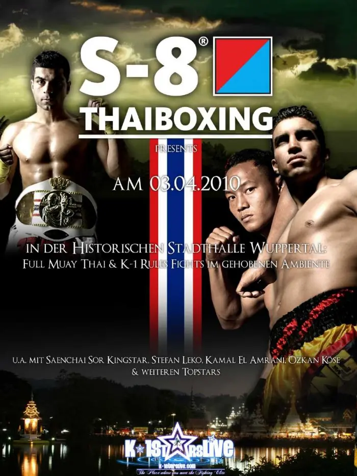 S-8 Thaiboxing Wuppertal poster