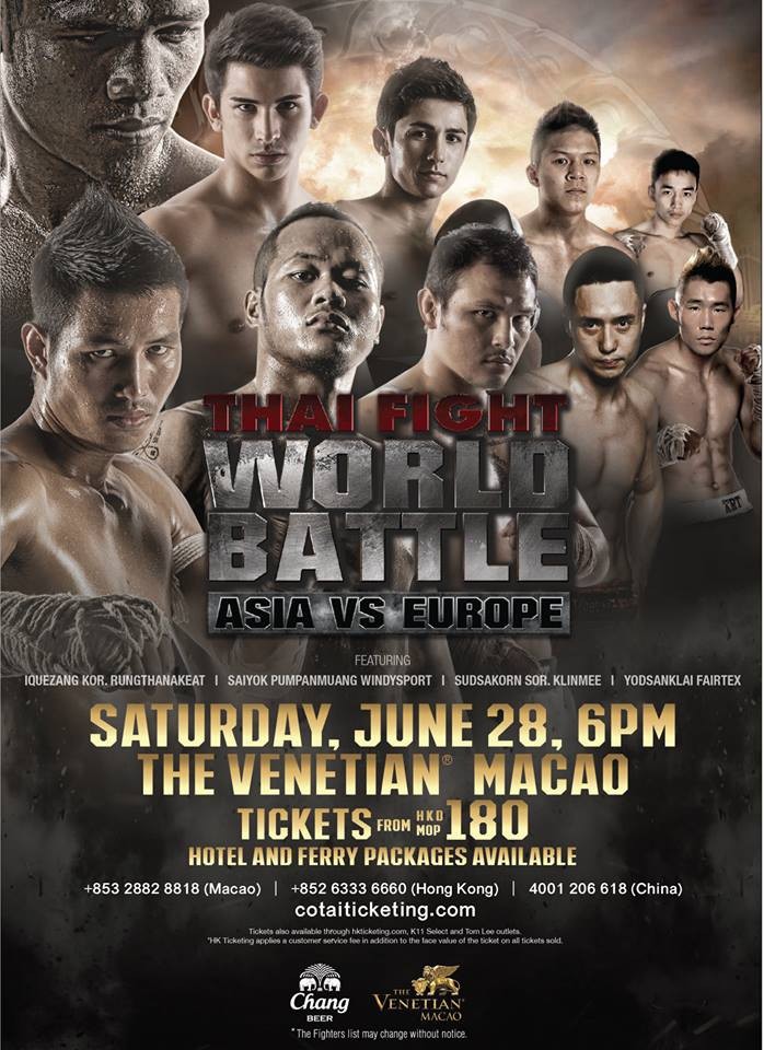 Thai Fight World Battle poster