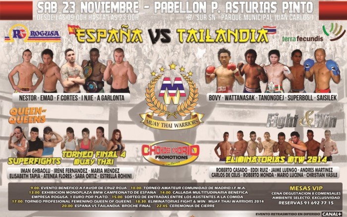 Muay Thai Warriors - España vs Tailandia poster