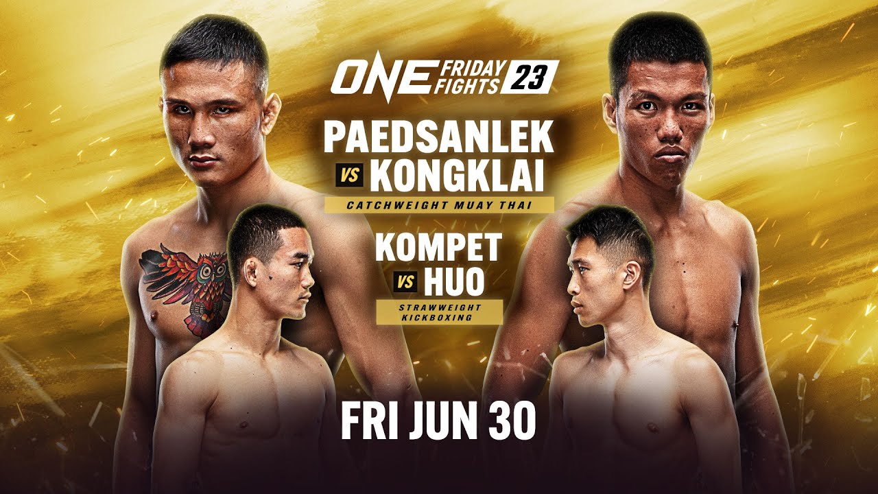 ONE Friday Fights 23 poster