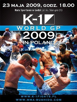 K-1 World GP 2009 in Poland poster
