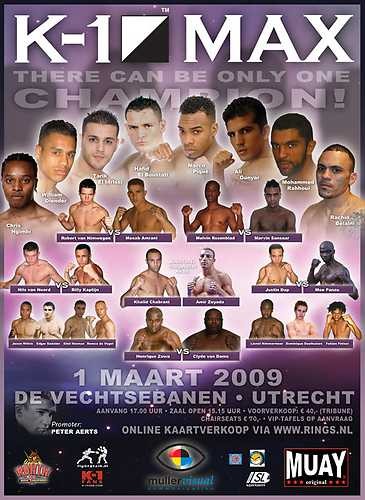K-1 Max Nederland 2009 poster