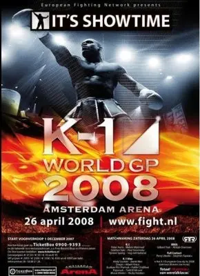 It's Showtime 27 - K-1 World Grand Prix 2008 poster