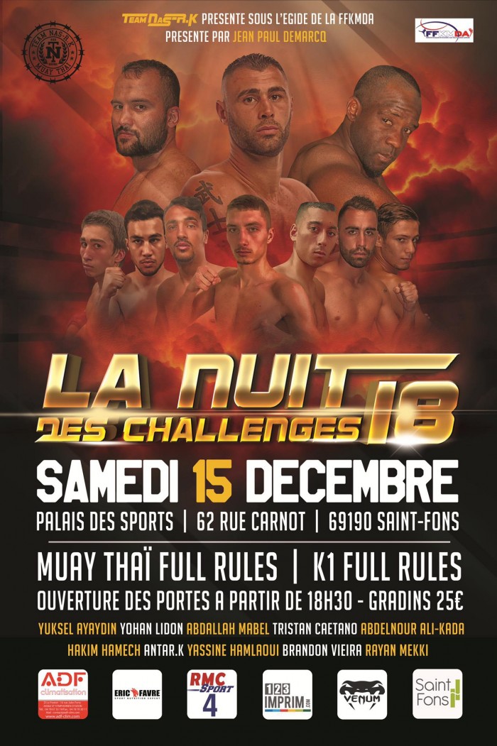 La Nuit Des Challenges poster