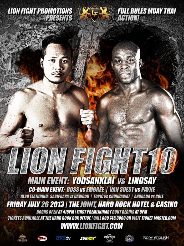 Lion Fight 10 poster